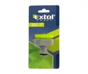 Conector robinet, EXTOL CRAFT, 70106, 3/4"-1"
