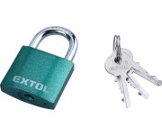 Lacat fonta colorat, EXTOL CRAFT, 77020, 38mm, 3 chei
