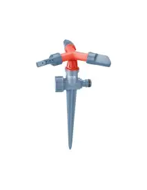 Sprinkler pe teava, EXTOL PREMIUM, 8876463, Trei brat, Baza plastic