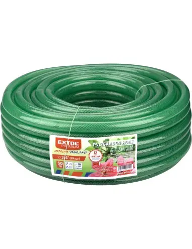 Furtun gradina 3/4" 50m, EXTOL PREMIUM, 900455, 10bar, -5°C/+60°C