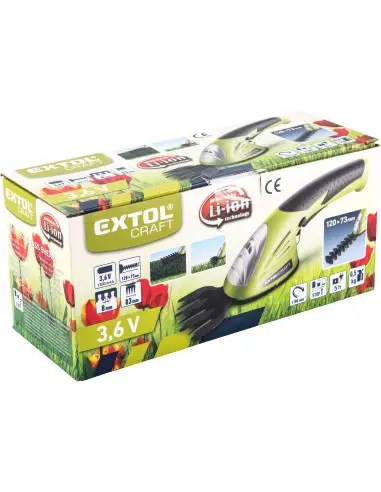 Foarfeca electrica gard viu, EXTOL CRAFT, 415120, 120mm, 1300mAh Foarfeca electrica gard viu, EXTOL CRAFT, 415120, 120mm, 1300mAh
