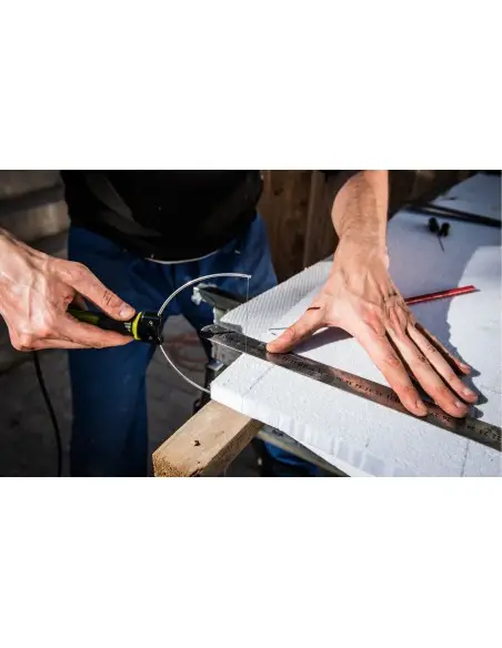Cutter polistiren fir fierbinte, EXTOL CRAFT, 417240, lamă 98mm, furcă 170mm