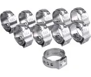 Colier furtun, INOX, 13,8 mm, 10 buc, 8865171