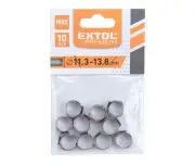 Colier furtun, INOX, 13,8 mm, 10 buc, 8865171