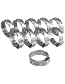 Colier furtun, EXTOL PREMIUM, 8865178, INOX, ⌀21mm