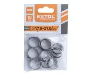 Colier furtun, EXTOL PREMIUM, 8865178, INOX, ⌀21mm