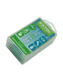 Baterii reincarcabile AA, 2400mAh, EXTOL ENERGY, 42063