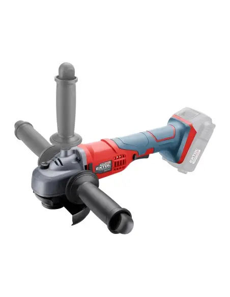 Polizor unghiular fara fir 115mm, Extol Premium, 8891841, 20V, 8000/min