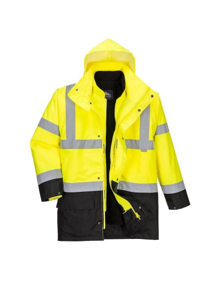 S766-Jacheta de protectie reflectorizanta 5 in1 Essential Portwest Portwest - Geaca reflectorizanta