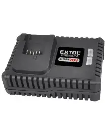 Incarcator SHARE20V, EXTOL PREMIUM, 8891892, 4A, pentru baterie 2000–8000mAh