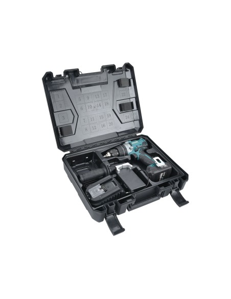 Bormasina cu percutie fara fir, EXTOL INDUSTRIAL, 8791800, 20V, 2000mAh