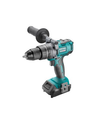 Bormasina cu percutie fara fir, EXTOL INDUSTRIAL, 8791800, 20V, 2000mAh