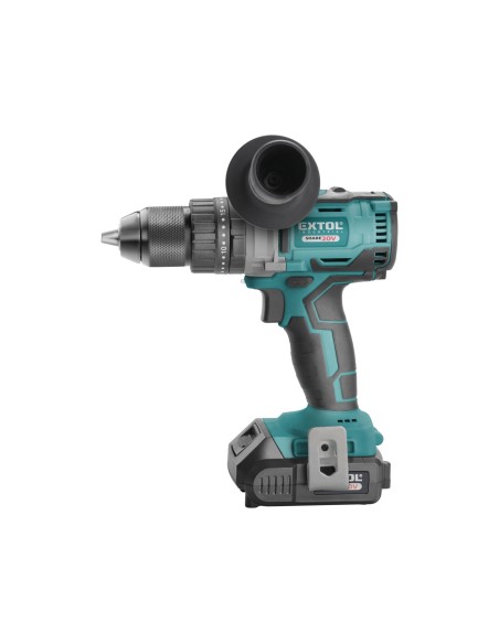 Bormasina cu percutie fara fir, EXTOL INDUSTRIAL, 8791800, 20V, 2000mAh