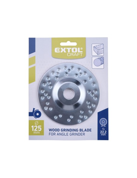 Disc Raspa Lemn, EXTOL CRAFT, 10801, 125mm, extra gros Disc Raspa Lemn, EXTOL CRAFT, 10801, 125mm, extra gros