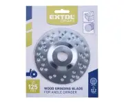 Disc Raspa Lemn, EXTOL CRAFT, 10801, 125mm, extra gros
