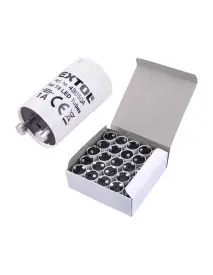 Starter pentru tuburi LED, EXTOL LIGHT, 43050A, 25 buc, inlocuire usoara
