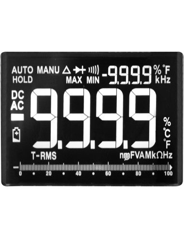 Multimetru digital, 8831251, True RMS, afisaj inversat
