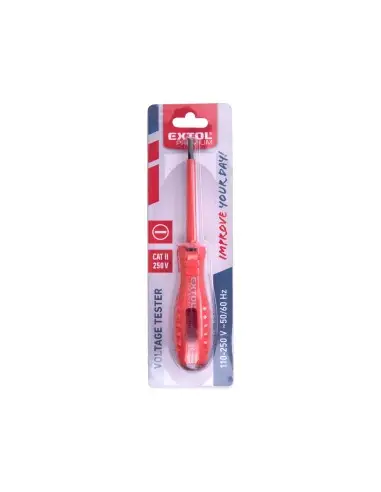 Tester tensiune, EXTOL PREMIUM, 8831203, CAT II, 160mm