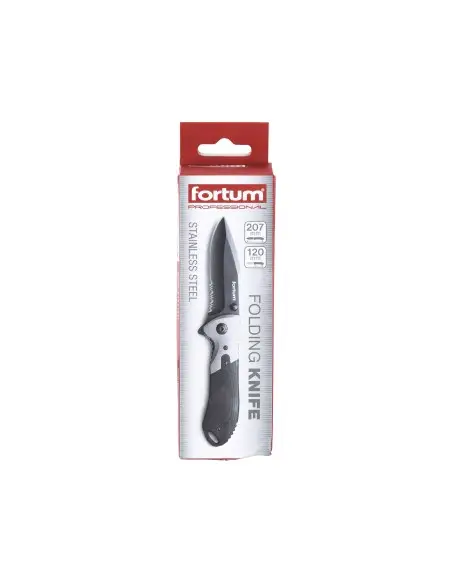 Cutit pliant, 207/120 mm, FORTUM, 4780300, otel inoxidabil