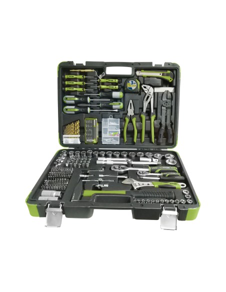 Set de scule 303 piese, EXTOL CRAFT, 918303, Fibra de sticla, Burghie HSS Set de scule 303 piese, EXTOL CRAFT, 918303, Fibra de sticla, Burghie HSS