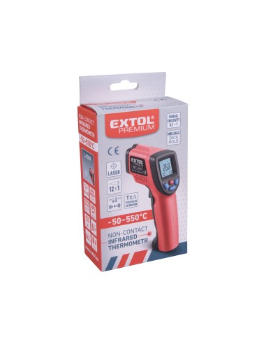 Termometru IR fara contact, 8831302, 2x1,5V AAA, LCD iluminat Termometru IR fara contact, 8831302, 2x1,5V AAA, LCD iluminat