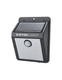 Lampa solara de perete, EXTOL LIGHT, 43130, senzor miscare