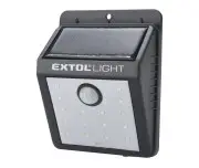Aplica perete, EXTOL LIGHT, 43130, Solar, senzor miscare