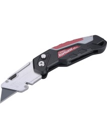 Cutit utilitar pliabil, FORTUM, 4780031, 19 mm, 3 lame rezervă