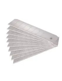 Lame cutter 18 mm 10 buc, EXTOL PREMIUM, 8855091, SK4, 7 segmente