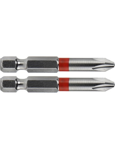 2 buc Bits Phillips PH 3x50mm, FORTUM, 4741213, S2, rezistente 2 buc Bits Phillips PH 3x50mm, FORTUM, 4741213, S2, rezistente