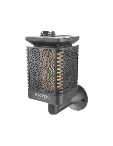 Lampa LED cu flacara, EXTOL LIGHT, 43133, 12x LED, solar