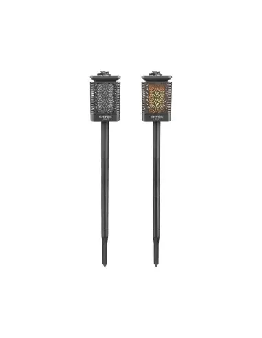 Lampa LED cu flacara, EXTOL LIGHT, 43133, 12x LED, solar