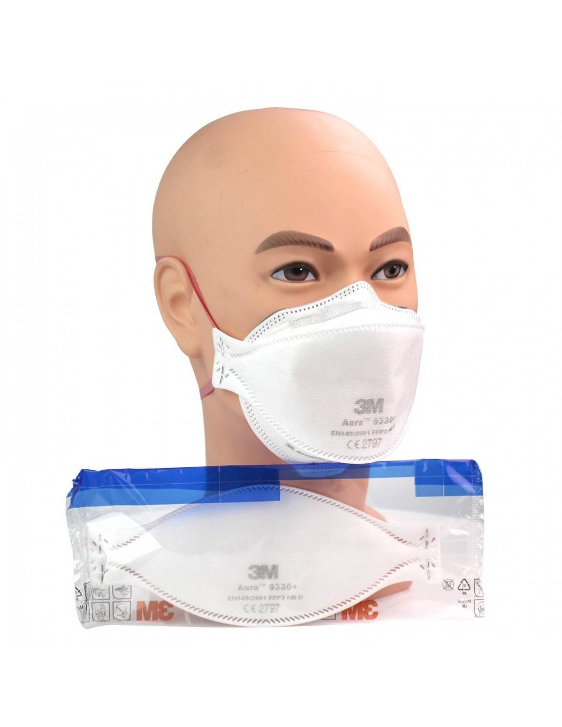 Sentimental Malawi edge Masca de protectie 3M™ Aura™ 9330, FFP3, fara supapa Tip produs: Pr...