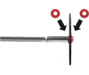 Discuri taiere 100 pcs, EXTOL CRAFT, 903762, Max. 32 000/min., ⌀24mm-70x