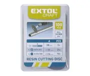 Discuri taiere 100 pcs, EXTOL CRAFT, 903762, Max. 32 000/min., ⌀24mm-70x