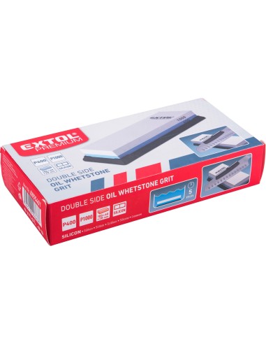 Piatra doua fete, EXTOL PREMIUM, 8855401, F400/F1000, 180x60x28mm