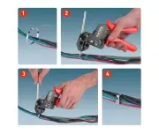 Cleste cabluri inox, EXTOL PREMIUM, 8856201, latime 12mm, grosime 0,4mm