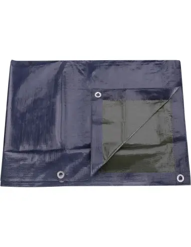 Folie prelata 2x8m, 150g/m2, EXTOL PREMIUM, 14109, PE, laminata