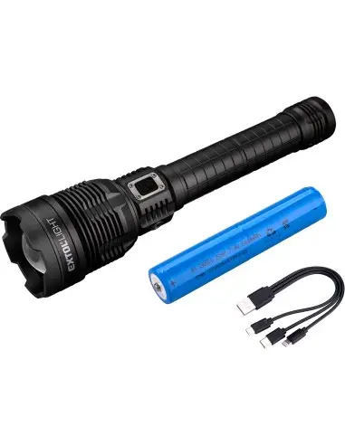 Lanterna 8,000 lm, USB, EXTOL LIGHT, 43142, Zoom, Powerbank Lanterna 8,000 lm, USB, EXTOL LIGHT, 43142, Zoom, Powerbank