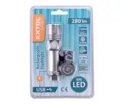 Lanterna, EXTOL LIGHT, 43141, 280 lm, USB încărcare
