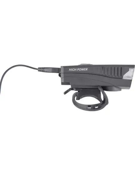 White light 350 lm, EXTOL LIGHT, 43137, USB, bell
