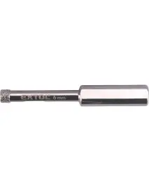 Carota diamantat sticla, EXTOL PREMIUM, 8801977, Ø6mm, 400-1000 RPM