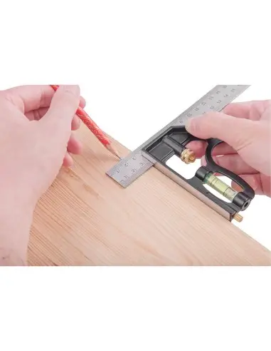 Multi-purpose square, EXTOL PREMIUM, 8825105, 300mm, metal