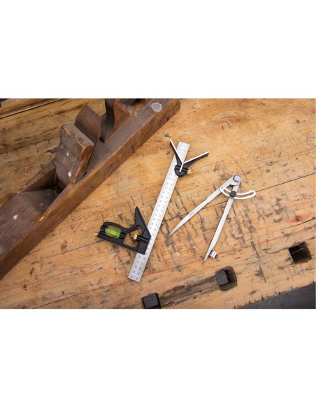 Multi-purpose square, EXTOL PREMIUM, 8825105, 300mm, metal