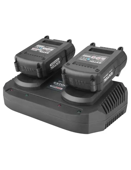 Incarcator SHARE20V, EXTOL PREMIUM, 8891894, 2x3,5A, 2000-8000mAh Incarcator SHARE20V, EXTOL PREMIUM, 8891894, 2x3,5A, 2000-8000mAh