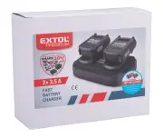 Incarcator SHARE20V, EXTOL PREMIUM, 8891894, 2x3,5A, 2000-8000mAh