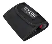 Set surubelnite 25pcs + pouch, EXTOL PREMIUM, 8819155, 65mm, HEX 5-10mm