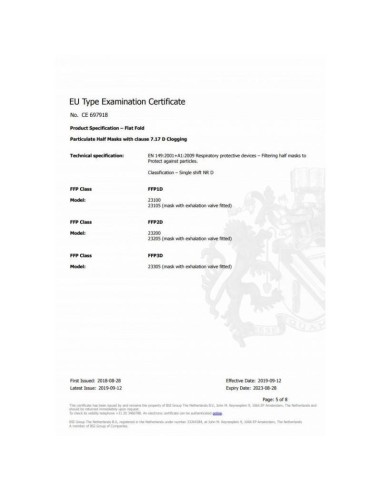 Masca de protectie FFP1 SupAir 23105 cu supapa GANTELINE Coverguard - Semimasti Masca de protectie FFP1 SupAir 23105 cu supapa GANTELINE Coverguard - Semimasti