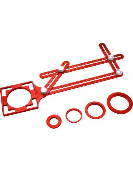 Rigla multifunctionala, EXTOL PREMIUM, 8825122, Aluminiu, 25-40mm Rigla multifunctionala, EXTOL PREMIUM, 8825122, Aluminiu, 25-40mm