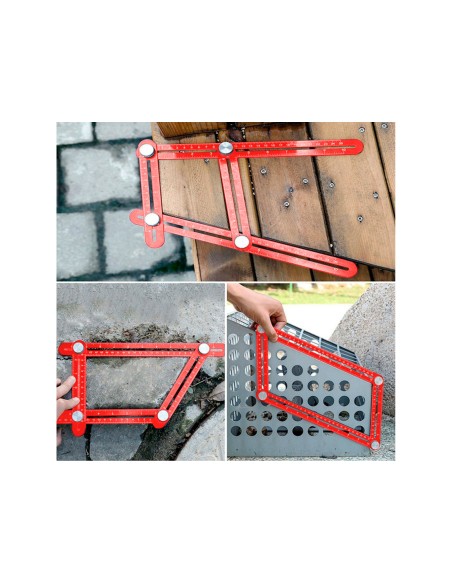 Rigla multifunctionala, EXTOL PREMIUM, 8825122, Aluminiu, 25-40mm Rigla multifunctionala, EXTOL PREMIUM, 8825122, Aluminiu, 25-40mm